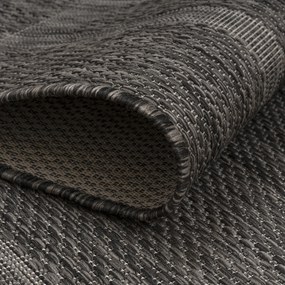 Ayyildiz, Kusový koberec Relax 4311 Black, 160x230, čierna, chodba / predsieň