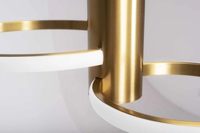 Toolight Toolight, LED stropné svietidlo APP1403-CW, zlatá, OSW-00962