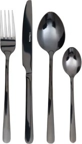 Súprava príborov B2LUGANO čierna 24 ks 854274