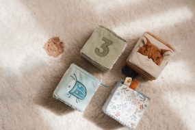 Kocky textilné 4 ks Forest Friends