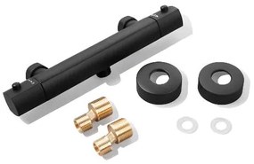 Livarno home Sprchová/Vaňová batéria s termostatom (sprchová batéria, čierna)  (100393709)