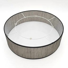 Stropné svietidlo SIRJA 2xE27/15W/230V, priemer 45 cm, hnedé