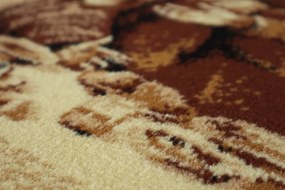 Kusový koberec Posledná večera, 100x210, hnedá, obývacia izba, Weltom