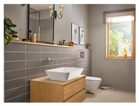 Hansgrohe Rebris E - Páková umývadlová batéria pod omietku, pre montáž na stenu, s výtokom 20 cm, chróm 72568000