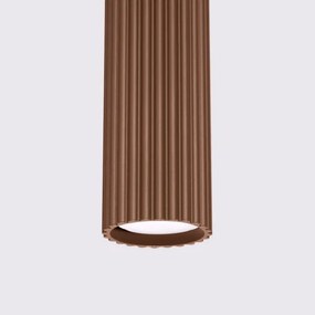 Brilagi - LED luster na lanku CRESTO 1xGU10/10W/230V hnedý