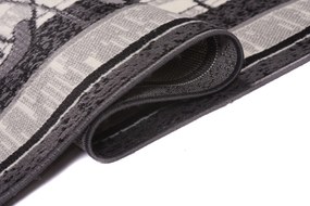 TA Koberec 5118B DARK GRAY CHEAP PP CRM Sivý Obdĺžnikový Rozmer: 100x150 cm