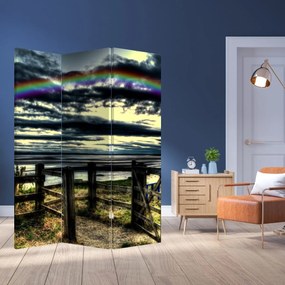 Paraván - Dúha nad morom (126x170 cm)