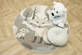 Koberec Tanami Kids C7016A krémový / zelený