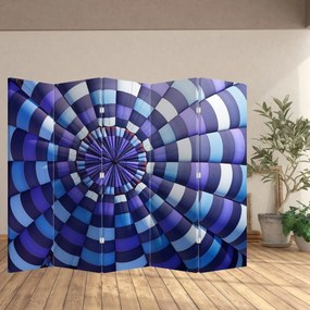 Paraván - Štruktúra lietajúceho balóna (210x170 cm)
