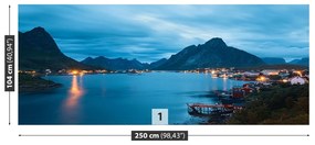 Fototapeta Vliesová Lofoten ostrovy 152x104 cm