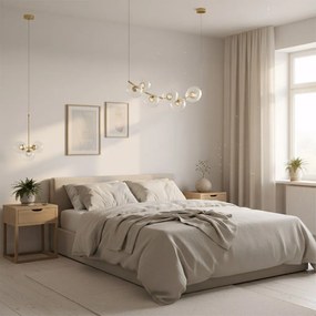 Toolight Toolight, stropné svietidlo 6xG9, G133-6CP, zlatá, OSW-02607