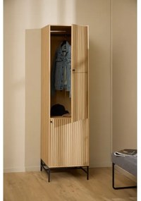 Šatníková skriňa OLIVIA 51x200 cm dub