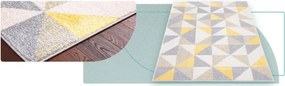 Koberec Agnella Funky Top Super Trojuholníky svetlosivý