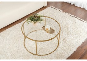 Konferenčný stolík Aurum Gold, 80 cm