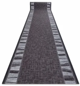 Protišmykový behúň LINEA sivý