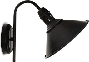 Brilagi - Nástenné svietidlo FORGE 1xE27/60W/230V čierne