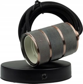 ECOLIGHT Stropné závesné svietidlo LOFT E27 - 2M - červená meď