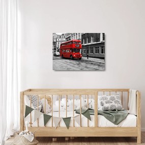 Obraz -Londýn s autobusom (70x50 cm)