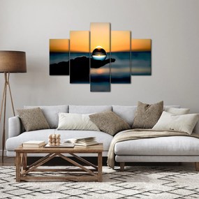 Obraz sklenenej gule v dlani (150x105 cm)