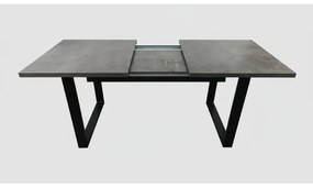 Rozkladací jedálenský stôl COLIN sivý