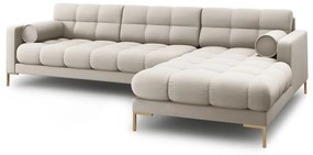 Béžová rohová pohovka (pravý roh) Bali – Cosmopolitan Design