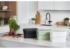 SmartStore Plastový kôš na bioodpad Collect, čierna, 5 l