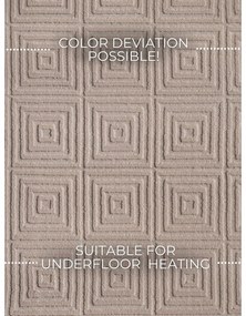 Béžový koberec 160x235 cm Perles Tourmaline – Elle Decoration