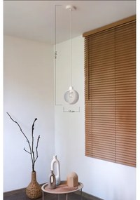 Duolla - Závesné svietidlo na lanku IRONLINE 1xE27/15W/230V biela