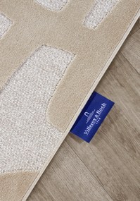 Villeroy & Boch, Kusový koberec Villeroy & Boch 106144 Cream, 200x290, béžová, obývacia izba