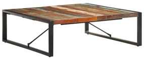 Konferenčný stolík 120x120x40 cm, recyklovaný masív