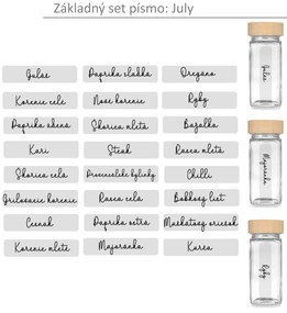 Orion Sada 16ks koreničiek HERMES 100ml + 4ks organizér na koreničky VASKY - NEREZ (nízky) + sada 24ks štítkov