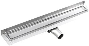 Gelco Gelco, MANUS ANGUS nerezový sprchový kanálik s roštom PIASTRA, k stene, 950x130x55 mm, GMP95