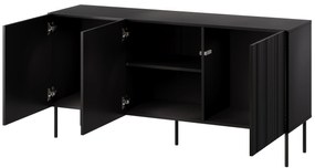 Cama Komoda Isla 150 - čierna