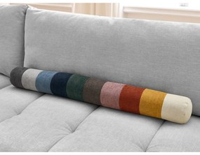 Svetlosivá rozkladacia/s úložným priestorom rohová pohovka (ľavý roh/do L) Fuji – Bobochic Paris