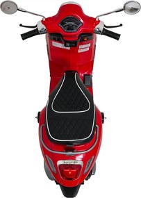 Ramiz Vespa skúter ROMA Červená