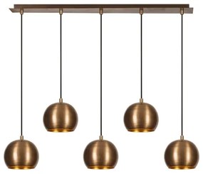 Luster na lanku SIVANI 5xE27/100W/230V