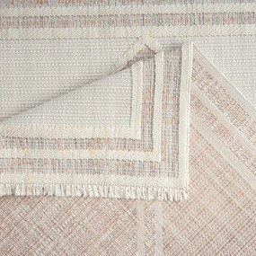 Dekorstudio Moderný koberec LINDO 8853 - oranžový Rozmer koberca: 80x150cm