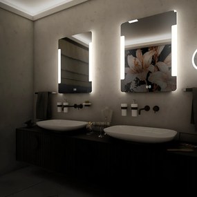 Nimco LED zrkadlo 600x800 s dvoma dotykovými senzormi - ZP 18002VX