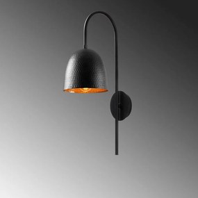 Čierne nástenné svietidlo Tattoo – Opviq lights