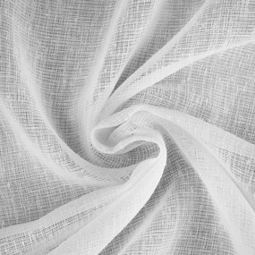 ZÁCLONA NA PÁSKE ALICJA 140X270 CM BIELA
