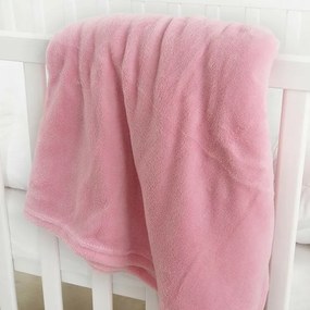 B.E.S. Petrovice Detská deka mikroflanel exclusive ružová, 110 x 140 cm
