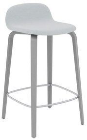 Muuto Ex-display barová stolička Visu 65 cm, grey/Steelcut Trio 105