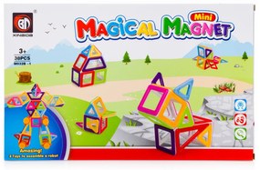 KIK MAGICAL MAGNET MINI 38ks 3+ v3 magnetických tehličiek