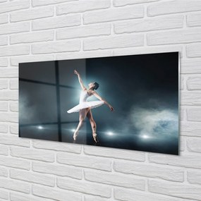 Obraz plexi Biely balet šaty žena 100x50 cm