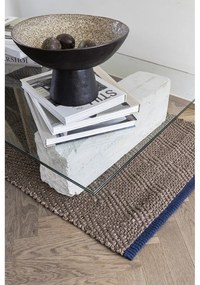 Hnedý jutový behúň 70x150 cm Notes – Mette Ditmer Denmark