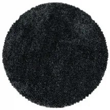 Ayyildiz koberce Kusový koberec Fluffy Shaggy 3500 anthrazit kruh - 80x80 (priemer) kruh cm