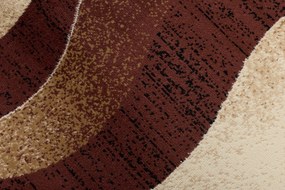 TA Koberec K857A BROWN CHEAP PP BGX Krémový Obdĺžnikový Rozmer: 80x250 cm
