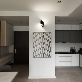 Nástenné svietidlo SPINER 1xG9/8W/230V čierna