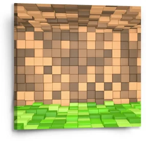 Sablio Obraz Blocks 3D - 50x50 cm