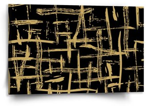 Sablio Obraz Zlaté Maľovanie - 120x80 cm